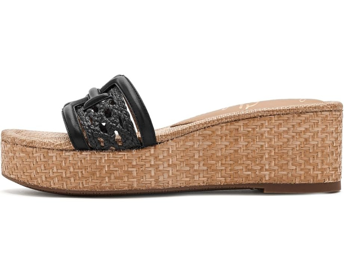Сандалии Sam Edelman Pauleena Weave на платформе и танкетке с плетеным узором