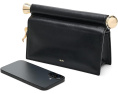Holly Metal Pendant Embellished Clutch