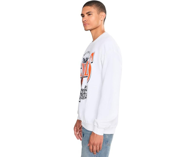 Толстовка NFL Cincinnati Bengals Conversion Crew от Junk Food Clothing