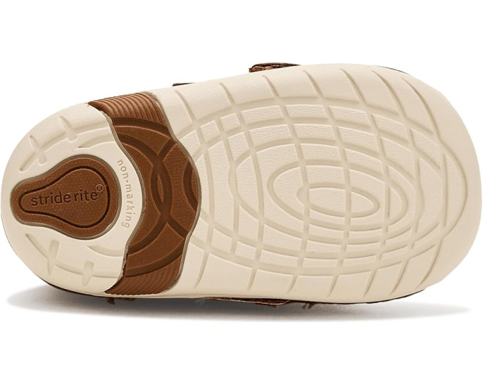Stride Rite Soft Motion Mini Alfredo детские туфли из натуральной кожи на двух липучках
