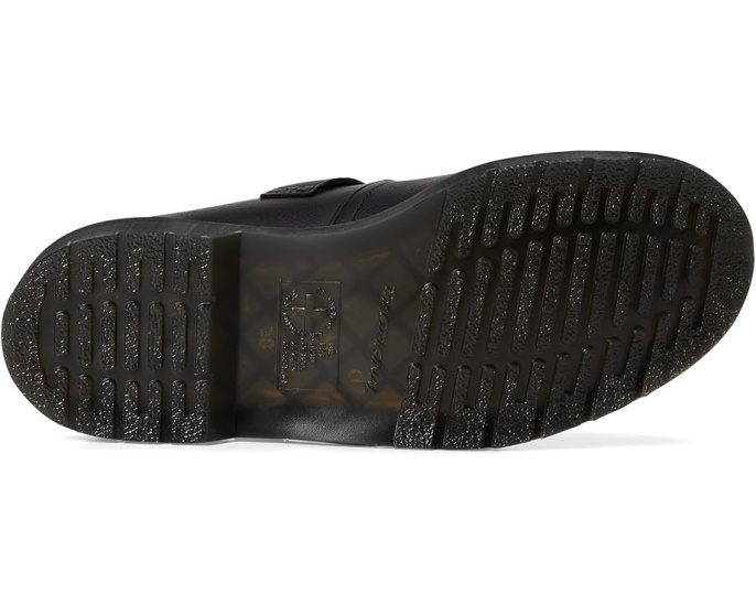 Ботинки Dr. Martens Polley T Bar с пряжкой и круглым носком на платформе