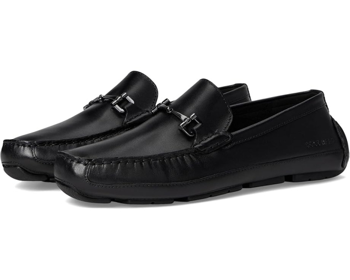 Мокасины Cole Haan Wyatt Bit Driver с кожаным верхом и текстильной подкладкой