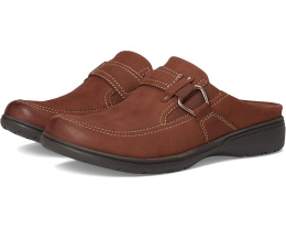 Слипоны Clarks Carleigh Viola из кожи с эластичной вставкой и фурнитурой