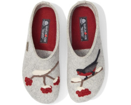 Обувь Haflinger Winterbird с пробковой стелькой и вышивкой