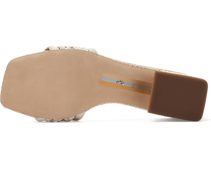 Сандалии Sam Edelman Waylon Weave с плетеным узором и квадратным каблуком