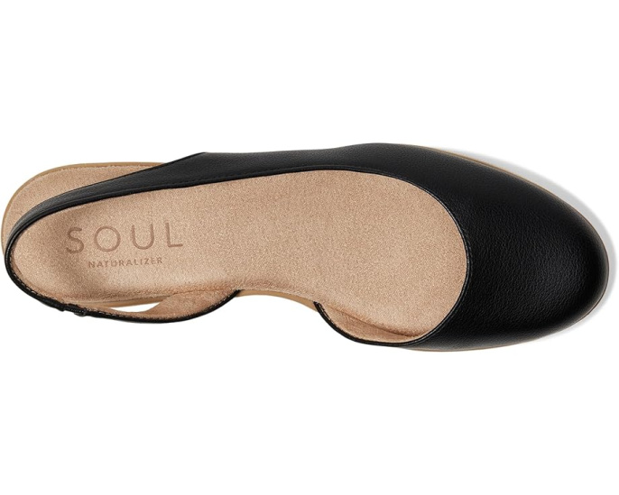 Балетки SOUL Naturalizer Idea D'Orsay с ремешком через пятку и небольшим каблуком
