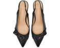 Туфли Paloma на низком каблуке kitten heel с мысом и ремешком через пятку
