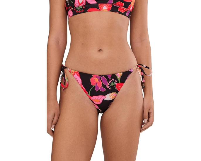 Трусы бикини Nike Hot House Floral Tie String с завязками по бокам и низкой посадкой
