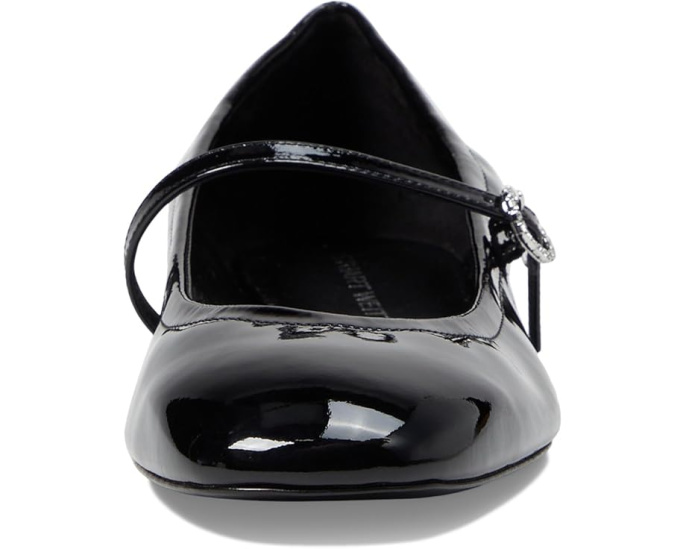 Балетки Claris с мерцающей пряжкой Stuart Weitzman