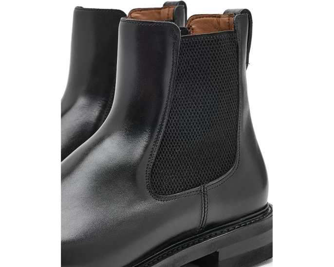 Кожаные ботинки Chelsea Short от Allen Edmonds черные