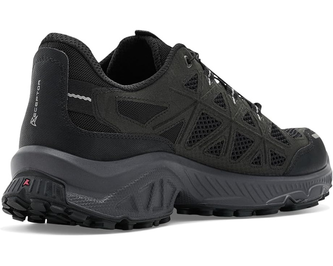 ECCO Receptor XP Breathru Toggle черные треккинговые кроссовки из текстиля
