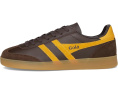 Кожаные кроссовки Gola Viper Leather с темной подошвой