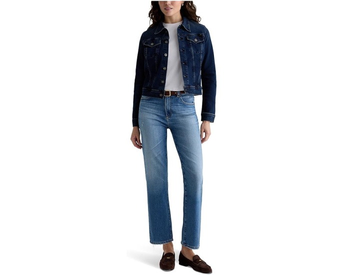 Джинсы AG Jeans Brinley средней посадки прямые 16 Years Soaring