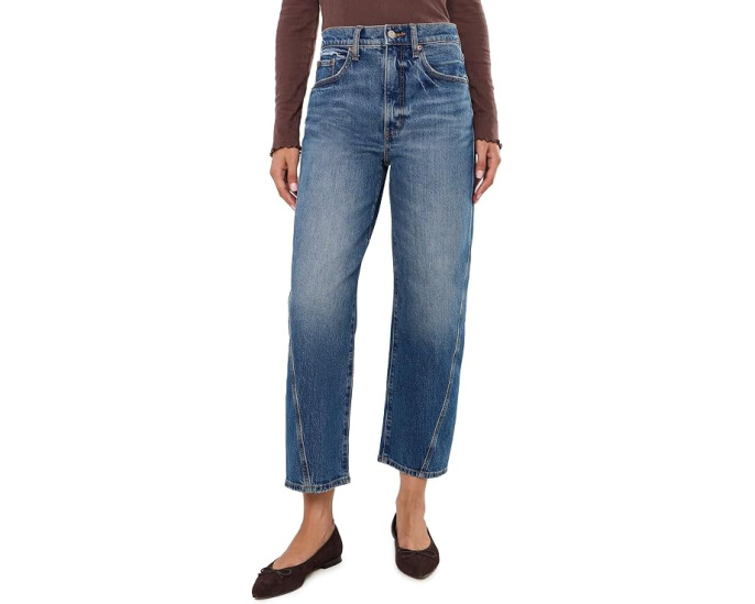 Westward High-Rise Seamed Barrel in Authentic
