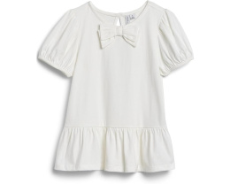 White Bow Peplum Top (Toddler/Little Kid/Big Kid)