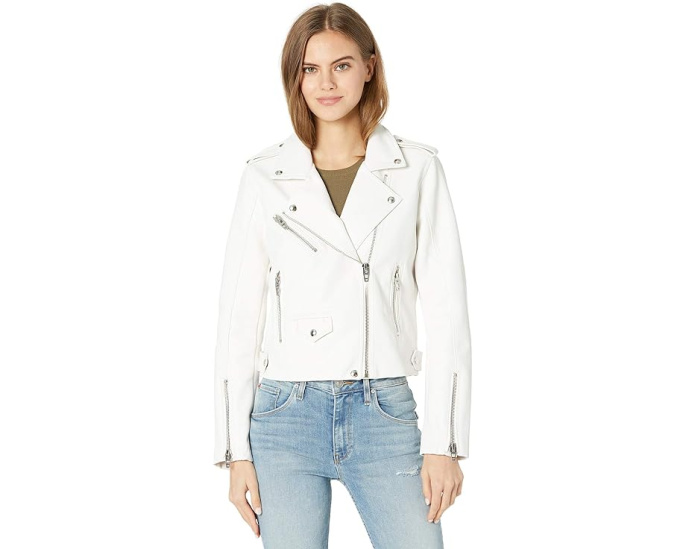 Blank NYC куртка Pu Moto Jacket с молнией и кнопками