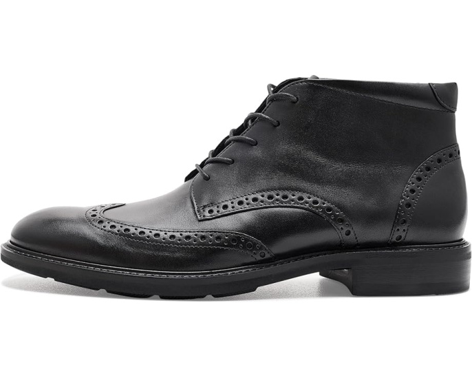 Ботинки ECCO Prague Brogue с крылом на щиколотке
