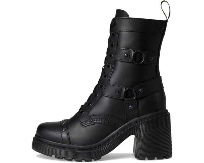 Ботинки Dr. Martens Chesney на молнии с ремешками и каблуком