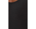 Stretch Jersey Knit Scoop Neck Full Length Dress
