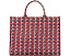 Сумка тоут Ella Circular Knit с круговой вязкой и клетчатым принтом от Tory Burch