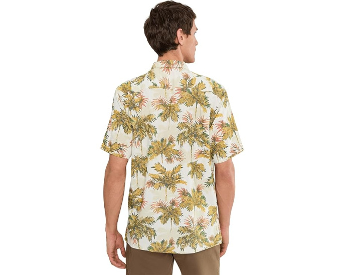 Tommy Bahama Рубашка Coastal Ease Palm Voyage с принтом пальм