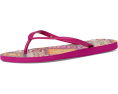Шлепанцы Roxy Bermuda Print с текстурированной резиновой стелькой