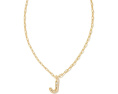 Кулон Kendra Scott Crystal Letter с подвеской