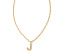 Короткое колье Kendra Scott Crystal Letter с подвеской-буквой