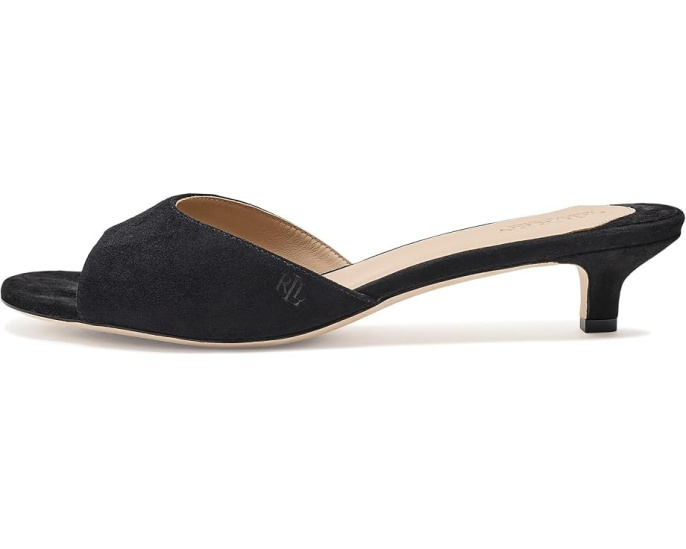 Босоножки Francesca Suede Mule замшевые бренда Lauren Ralph Lauren