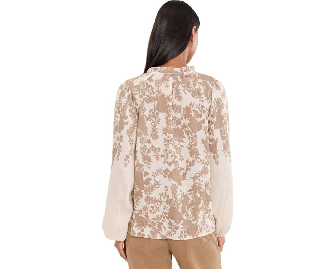 Блузка Vince Camuto Split-Neck с рукавом реглан