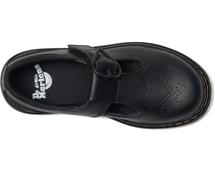 Туфли T-bar Dr. Martens Polley II J для детей с перфорацией