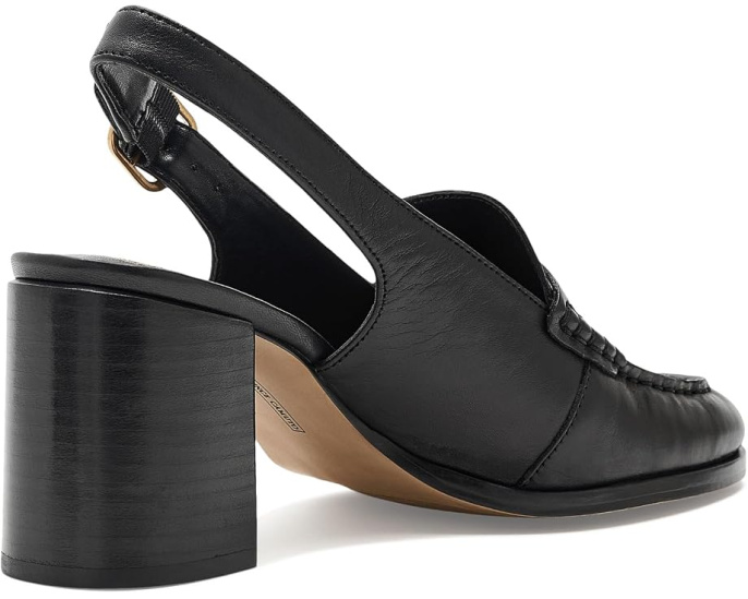 Лоферы Vince Camuto Grinie на каблуке с ремешком