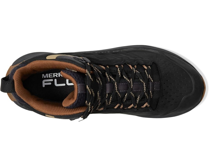Ботинки Merrell Moab Speed 2 Leather Mid Waterproof с технологией FlexPlate и подошвой Vibram