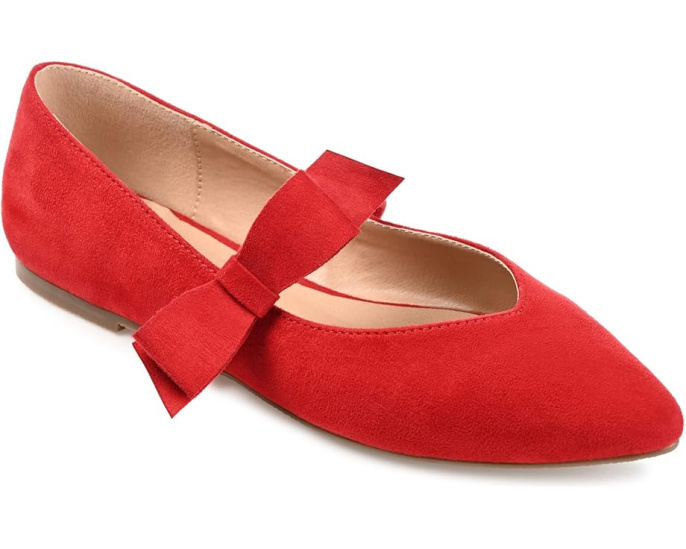 Туфли Journee Collection Aizlynn Flat с бантом