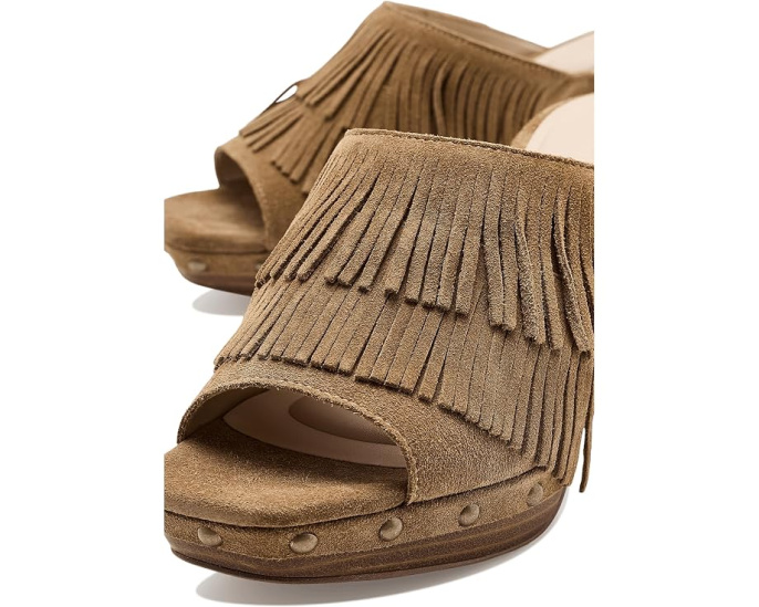 Pelle Moda босоножки Amani Slide с бахромой и декором