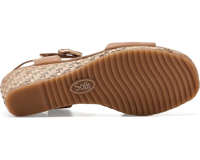 Босоножки Sofft Inez Leather на танкетке