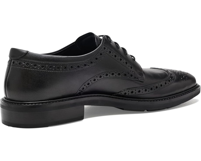 Оксфорды ECCO Prague Wingtip кожаные мужские