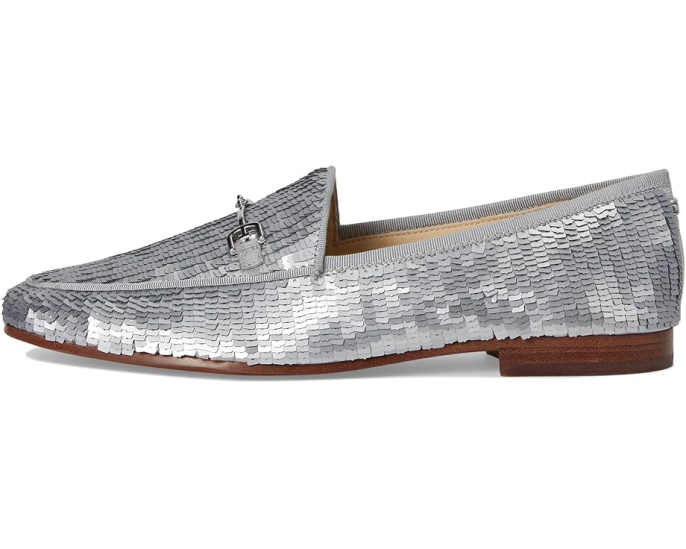 Лоферы Loraine Glamour с пайетками и отделкой галуном Sam Edelman