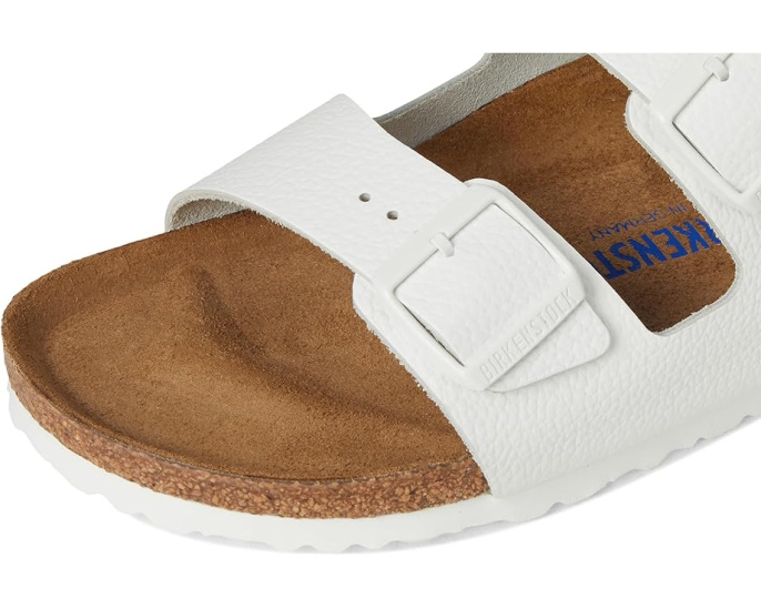 Сандалии Birkenstock Arizona Soft Footbed из кожи унисекс