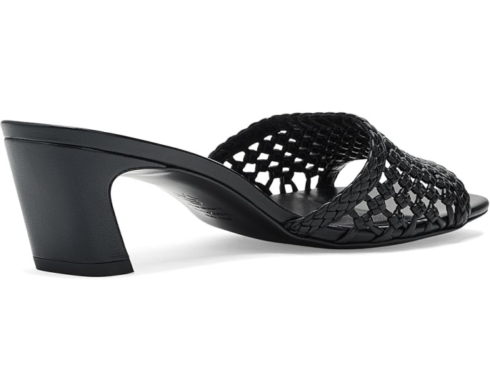 Сланцы Stuart Weitzman Marina Slides 50 с плетеным верхом