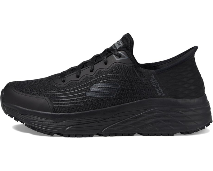 Рабочие туфли Skechers Max Cushioning Elite SR с технологией Hands Free Slip-ins