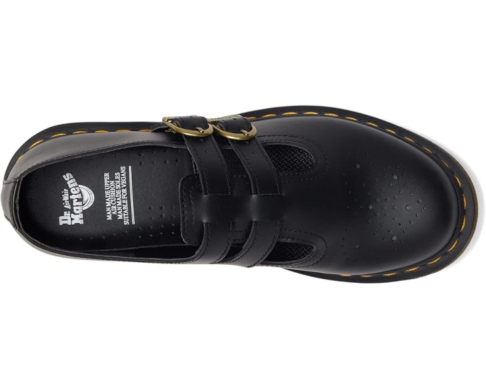 Веганские лоферы Dr. Martens Vegan 8065 с двумя пряжками