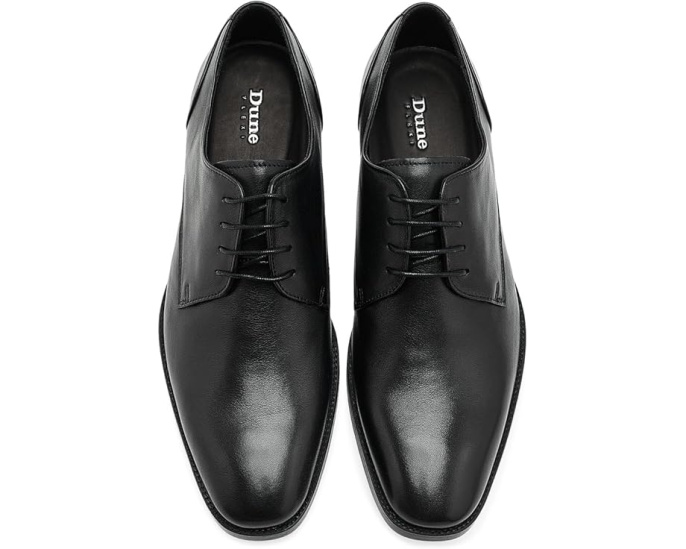 Dune London оксфорды Sole из кожи с каблуком и мыском