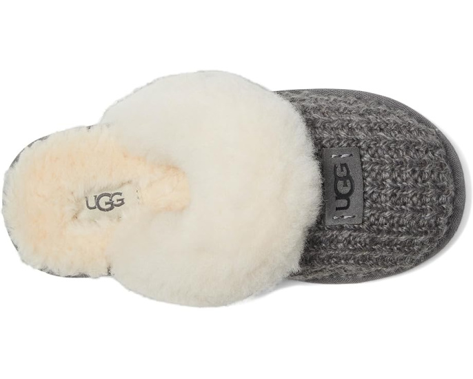 Детские тапочки UGG Kids Cozy II Knit с подкладкой UGGplush