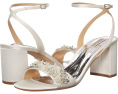 Босоножки Badgley Mischka Clara на устойчивом каблуке с кристаллами