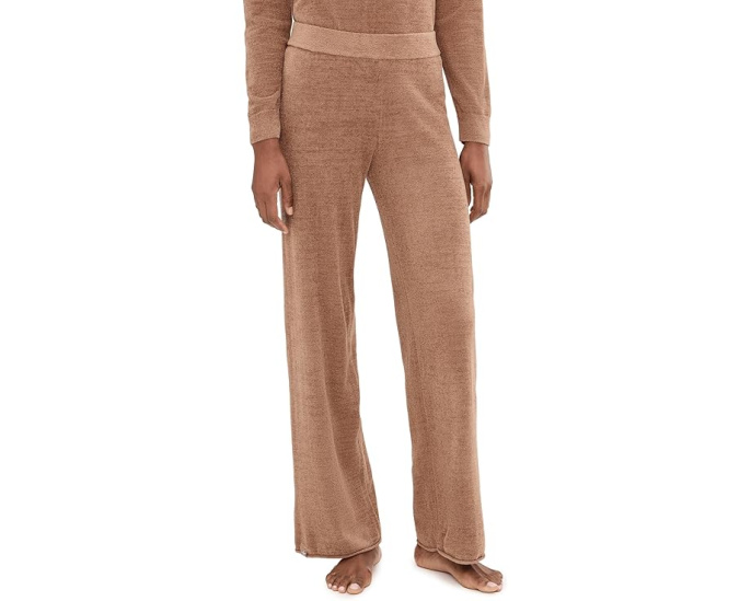 Комплект Barefoot Dreams CozyChic Ultra Lite свитер с резинкой и широкие брюки