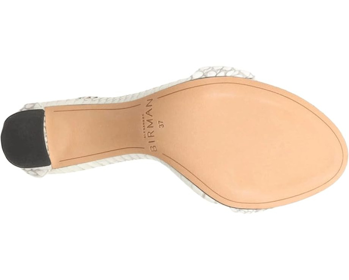 Alexandre Birman Chiara 90 Block Exotic босоножки из кожи питона