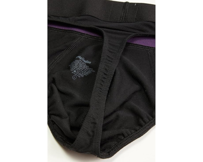 MeUndies черные шорты слип с передним карманом