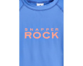 Snapper Rock Kids Рашгард с длинным рукавом Azure Blue из переработанного материала