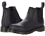 Dr. Martens 2976 Leonore Mono кожаные челси ботинки для детей с подкладкой из шерпы